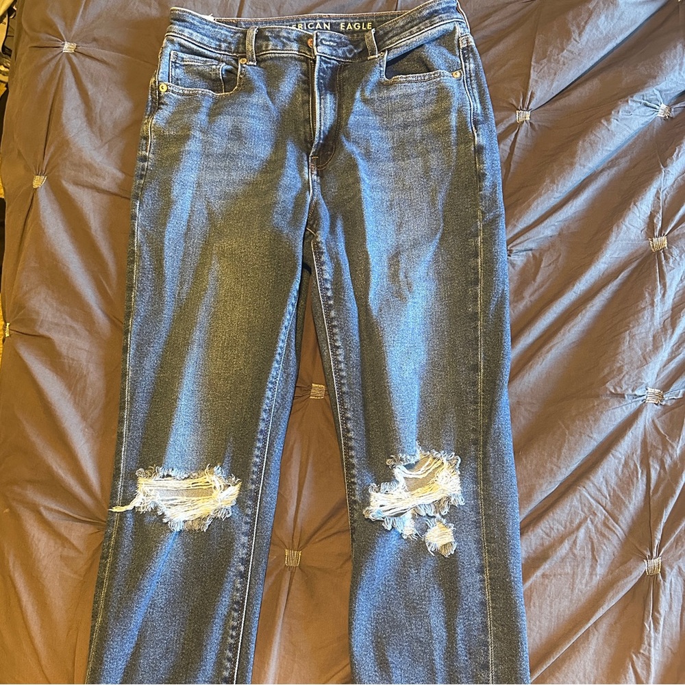 American Eagle Dark Blue Denim Jeans